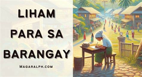 Liham para sa Barangay (15 Halimbawa) — MagaralPH.